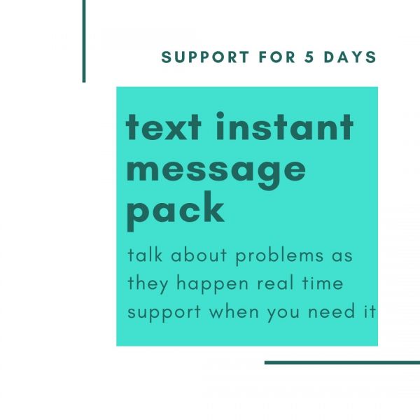 Online Therapy Instant Message Text Booking